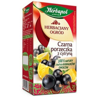 Herbata Herbapol Czarna porzeczka z cytryn 20t