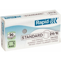 Zszywki RAPID Standard 24/6 1M 24855600