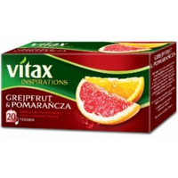 HERBATA VITAX INSPIRATIONS GREJPFRUT&POMARACZA 20 TOREBEK