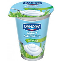 Jogurt Naturalny Danone Bez Cukru 165g