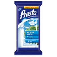 CHUSTECZKI PRESTO CLEAN DO SZYB I LUSTER 30SZT