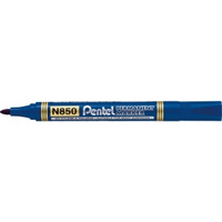 Marker permanentny N850 niebieski okrga kocwka PENTEL
