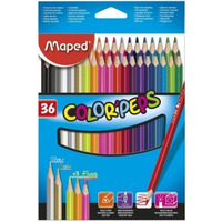 Kredki trjktne MAPED COLORPEPS 36 kolorw 832017 832017