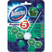 Zawieszka do toalety KOSTKA POWER5 PINE 9x55g DOMESTOS