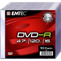 Dysk Emtec DVD-R 4,7GB 16X CB (25)