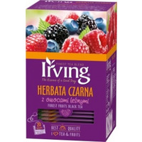 Herbata Irving czarna z owocami lenymi 20 kopertek