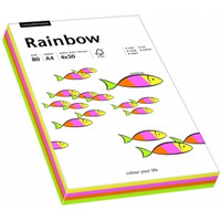 Papier xero kolorowy RAINBOW mix pastelowy 88043187