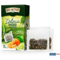 Herbata BIG-ACTIVE MANDARYNKA-LIMONKA zielona 20t