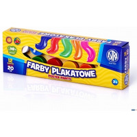 Farby plakatowe Astra 12 kolorw - 20 ml, 83114901