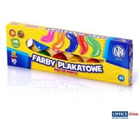 Farby plakatowe Astra 12 kolorw - 10 ml, 83115902