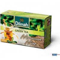 Herbata DILMAH GREEN TEA zielona&mita 20t MOROCCAN