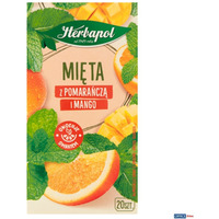 Herbata HERBAPOL Zielnik Polski Mita z Pomaracz i Mango 20tb/35g