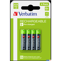 Akumulatory VERBATIM HR3 AAA 950 mAh BLISTER 4szt. 49514