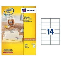 Etykiety ZF A4 105x42.3mm biae 3653 AVERY ZWECKFORM